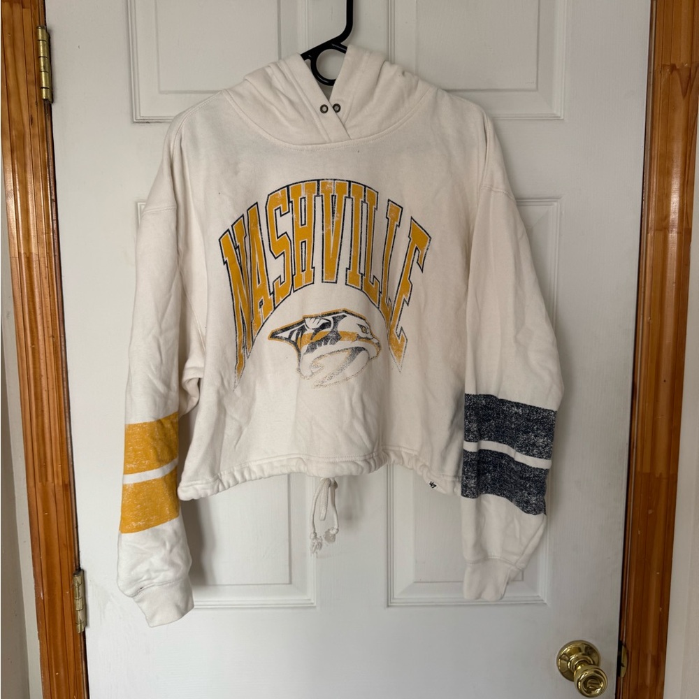 Nashville Predators Women's Cropped Hoodie